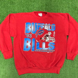 Vintage Buffalo Bills Crewneck SizeL
