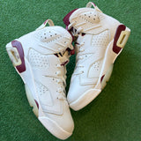 Jordan Maroon 6s Size 12