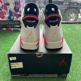 Jordan White Infrared 6s Size 12