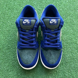 Nike Deep Royal Blue Sb Low Dunks Size 10.5