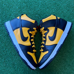 Nike Reverse Goldenrod High Dunk Size 9.5