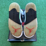 Jordan Poison Green 5s Size 9