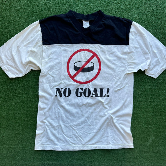 Vintage Buffalo Sabres No Goal Tee Size L