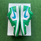 Jordan Lucky Green AquaTone Low 1s Size 6W/4.5M