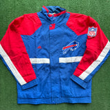 Vintage Buffalo Bills Apex Windbreaker Size L