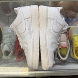 Nike White Air Force 1s Size 10