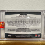 Buffalo Bills CJ Spiller Numbered Autographed Card