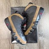 Jordan Olive 9s Size 9