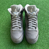 Jordan Wolf Grey 5s Size 7Y