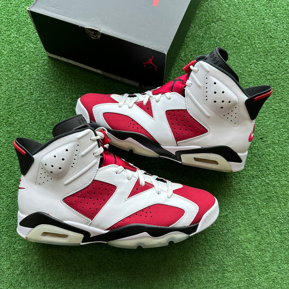 Jordan Carmine 6s Size 13