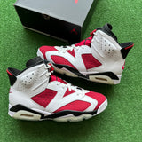 Jordan Carmine 6s Size 13