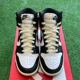 Nike Vintage Black High Dunk Size 8W/6.5M