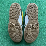 Nike Khaki Vivid Sulfur Low Dunks (Missing Insoles) Size 11