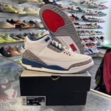 Jordan True Blue 3s Size 8