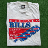 Vintage Buffalo Bills Tee Size M