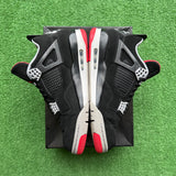 Jordan Bred 4s Size 10.5
