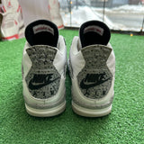Jordan White Cement 4s Size 8