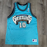 Vintage Vancouver Grizzlies Mike Bibby Jersey Size XL