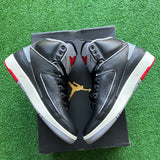Jordan Black Cement 2s Size 7Y