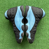 Jordan Black University Blue 13s Size 12