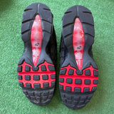 Nike Black University Red Air Max 95s Size 11