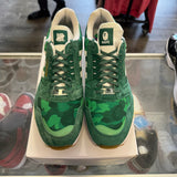 Adidas X Bape Green Undefeated ZX 8000 Size 12