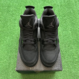 Jordan Black Cat 4s Size 7Y