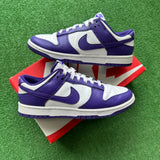 Nike Court Purple Low Dunk Size 7.5