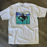 Vintage Whale Tee Size XXL