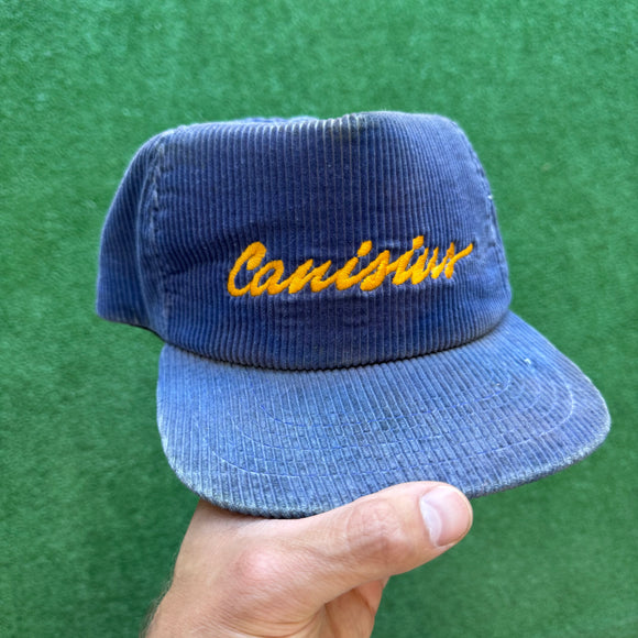 Vintage Canisius College New Era Corduroy SnapBack Hat