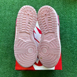 Nike Triple Pink Low Dunks Size 5Y