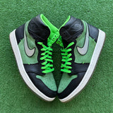 Jordan Zoom Zen Green 1s Size 10
