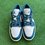Jordan Industrial Blue Low 1s Size 10.5
