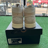 Jordan Tech Grey Mid 1s Size 8