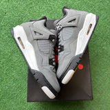 Jordan Cool Grey 4s Size 6Y