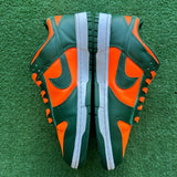 Nike Miami Hurricanes Low Dunk Size 9