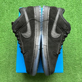 Nike Undefeated Black 5 On It Low Dunks Size 12