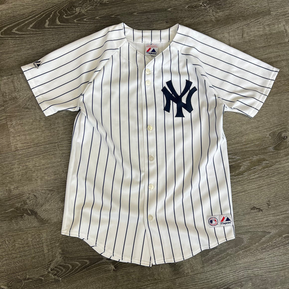 Vintage Derek Jeter Jersey Size Youth L