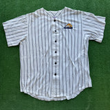 Vintage Buffalo Sabres Baseball Jersey Shirt Size M
