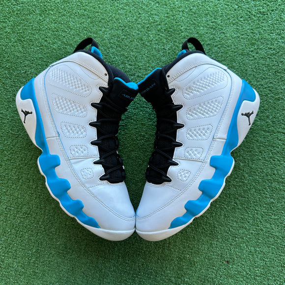 Jordan Powder Blue 9s Size 10