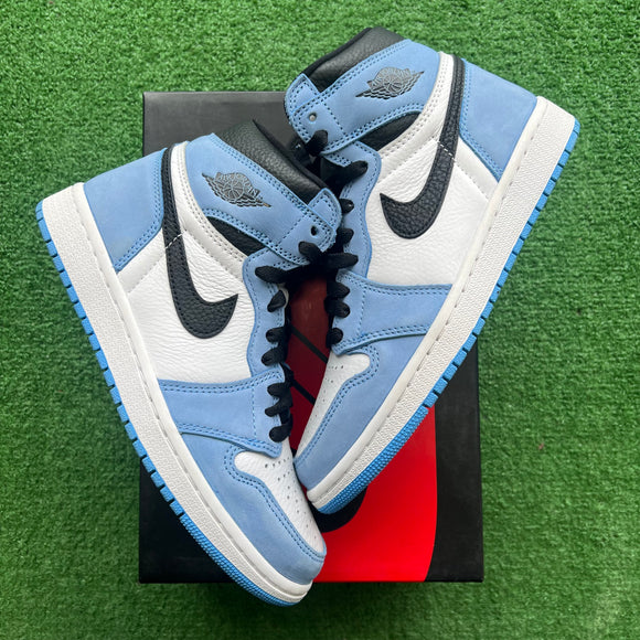 Jordan University Blue 1s Size 6