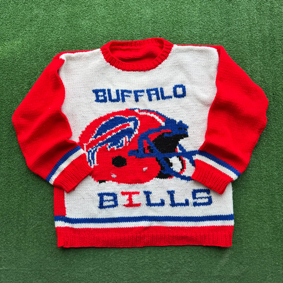 Vintage Buffalo Bills Knit Sweater Size L/XL