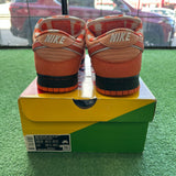 Nike Orange Lobster SB Low Dunk (Mismatched) Sizes 10.5/11.5