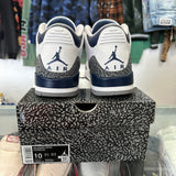 Jordan Midnight Navy 3s Size 10