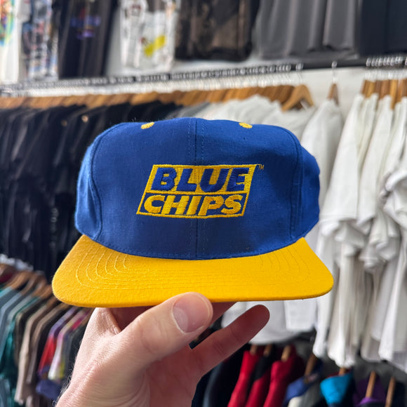 Vintage Blue Chips Movie Snapback Hat