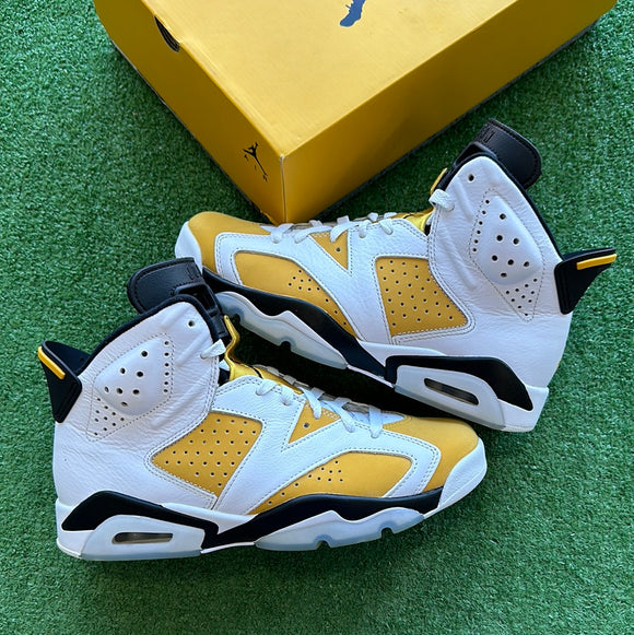 Jordan Yellow Ochre 6s Size 9