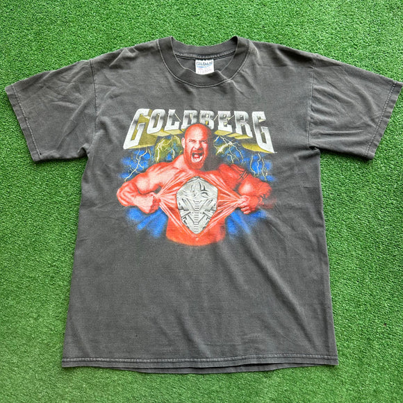 Vintage WCW Goldberg Tee Size M