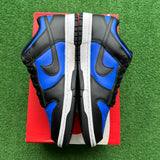Nike Black Hyper Royal Low Dunks Size 10.5