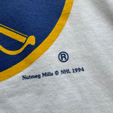 Vintage Buffalo Sabres Pat LaFontaine Tee Size L