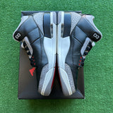 Jordan Black Cement 3s Size 9